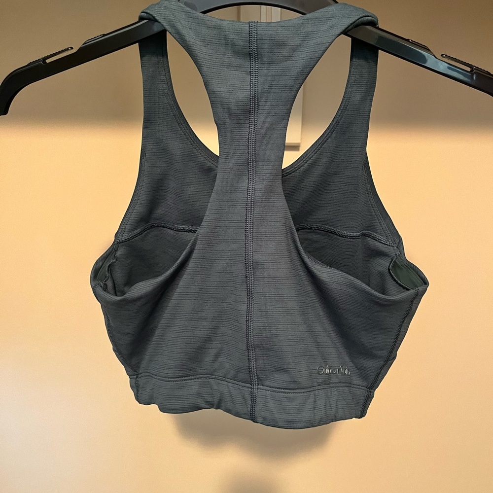 Outdoor Voices Gray Green Sports Bra - Picture 2 of 4